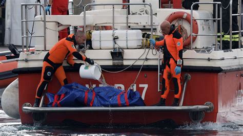 Body of UK tech tycoon Mike Lynch recovered from Sicily yacht.